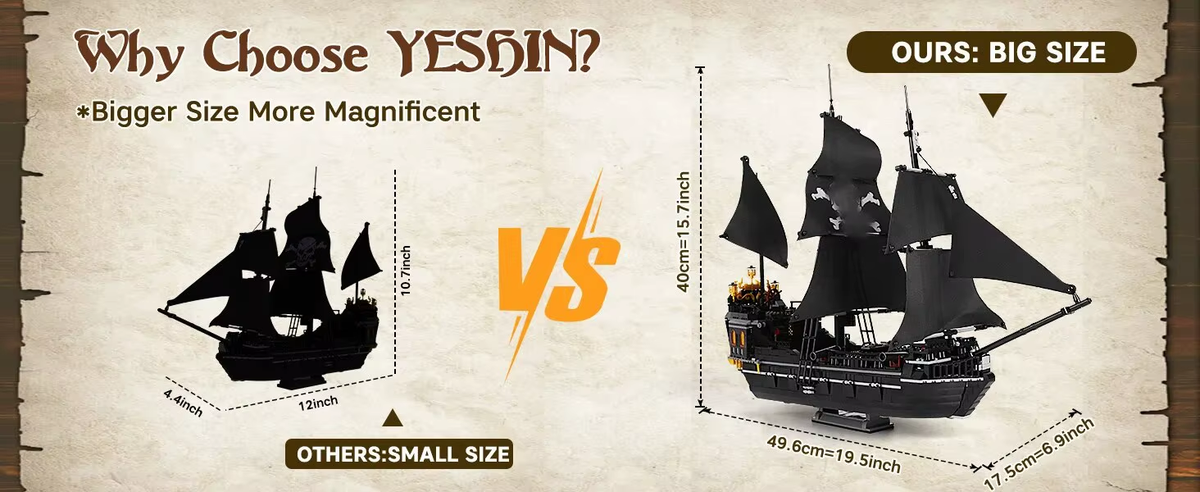 Technical 1424PCS Black Pirate Ship Building Blocks Skeleton Ghost Boat Model Assembly Bricks Toys Desktop Decoration Adult Holiday Gifts