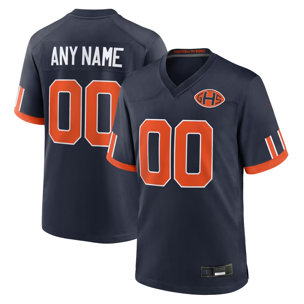 Friene Custom C.Bears Navy  2026 Rivalries Collection Game Stitched Jerseys