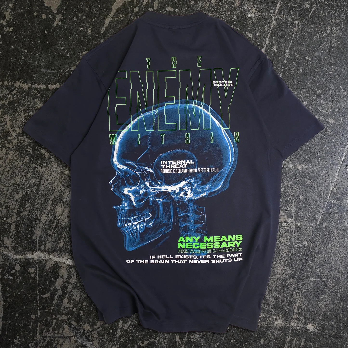 Enemy Within T-Shirt Navy